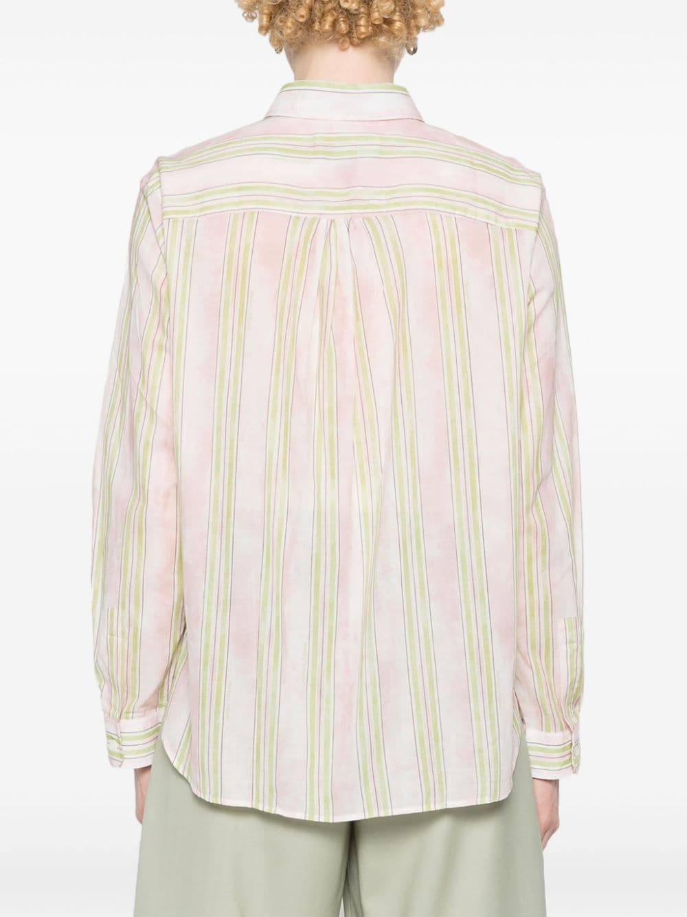 Classic striped cotton shirt - 4