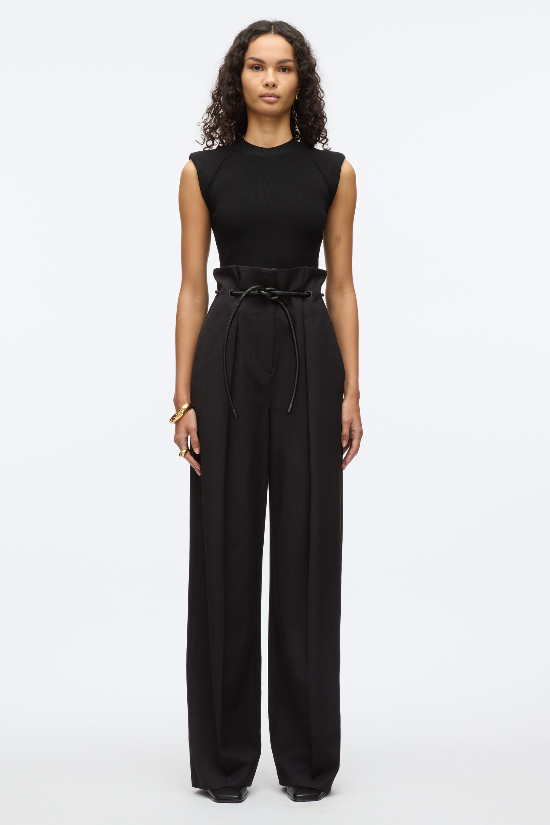 Wide Leg Origami Pant - 2
