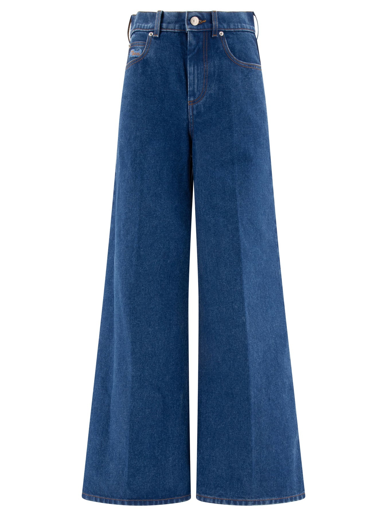 Wide Leg Jeans Light Blue - 2