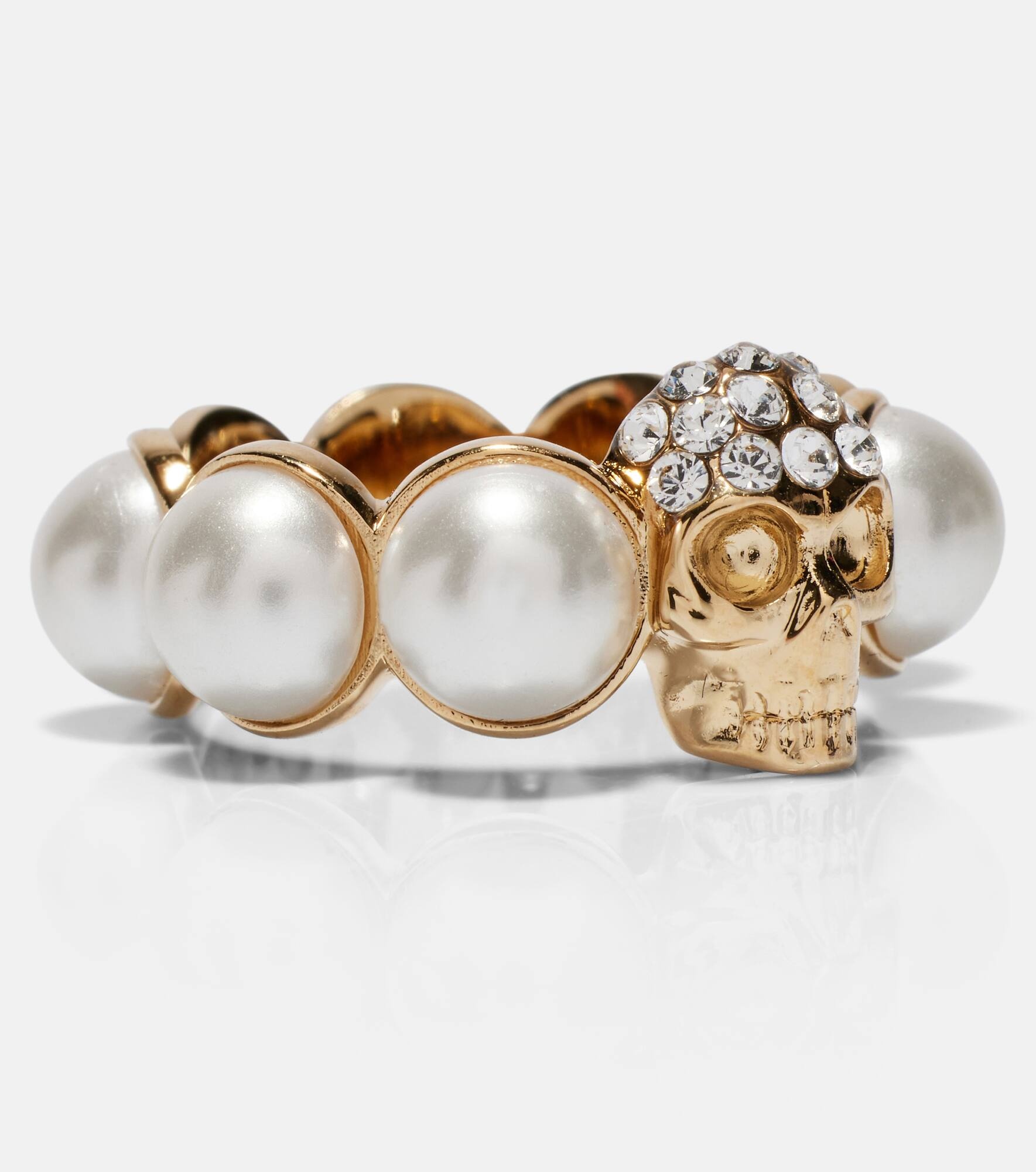 Skull embellished ring - 2
