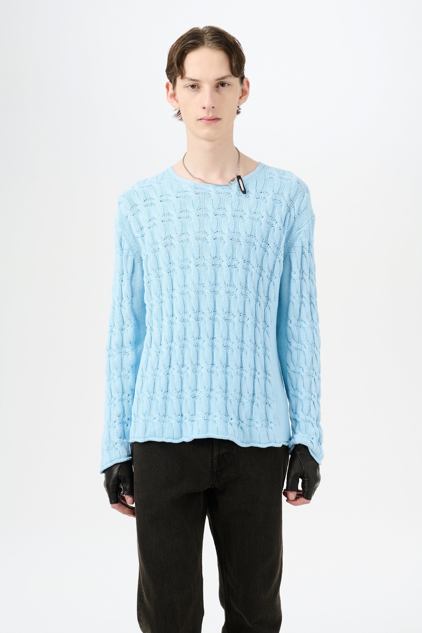 Rigid Popover Natural Dye Sky Dry Cotton - 3