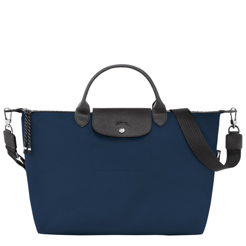 Le Pliage Energy XL Handbag Navy - Recycled canvas 1
