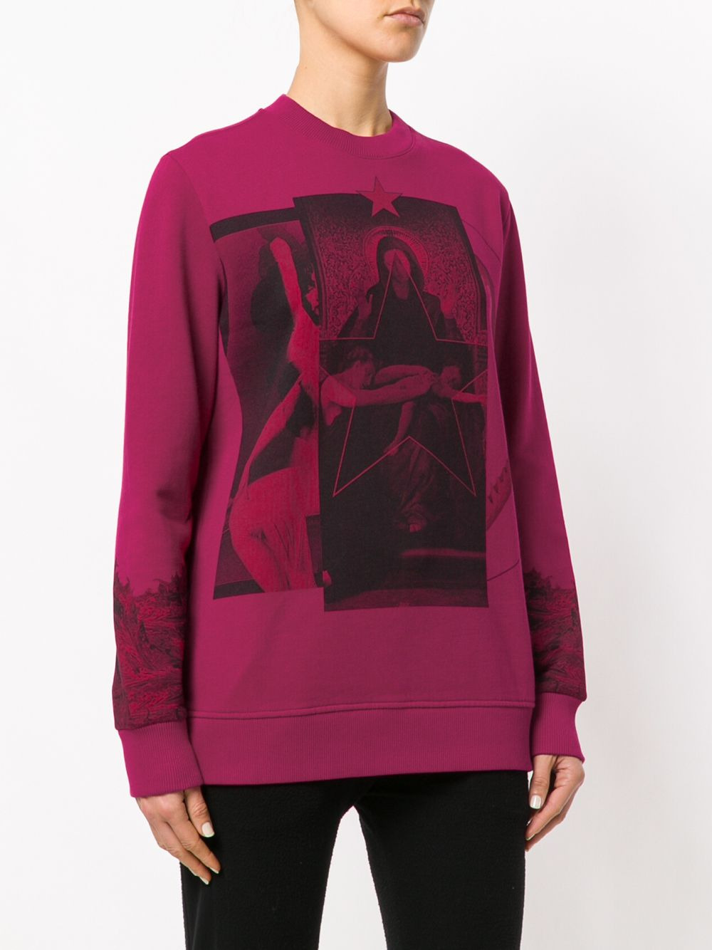 printed sweatshirt - 3