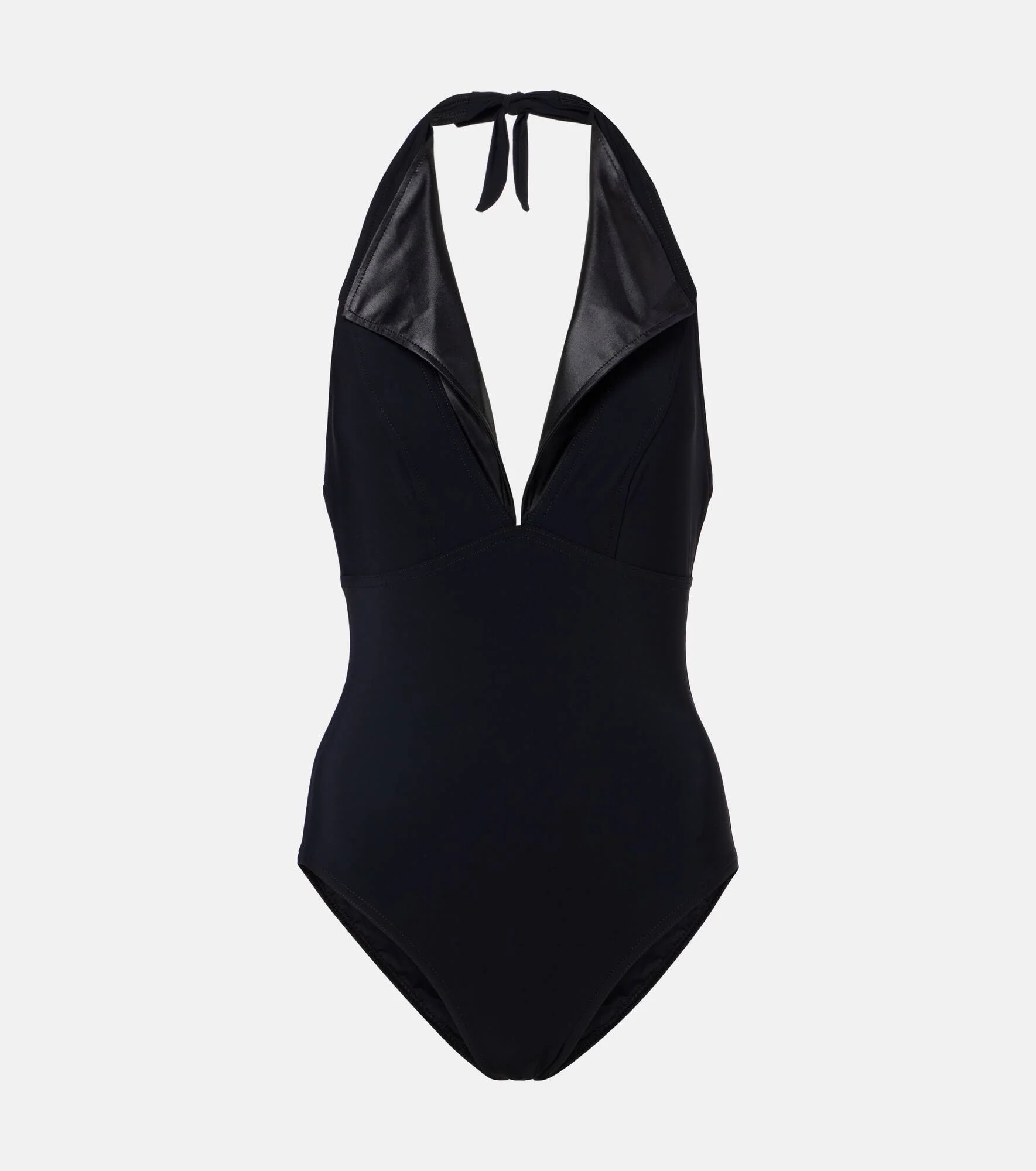 Emery halterneck swimsuit - 1