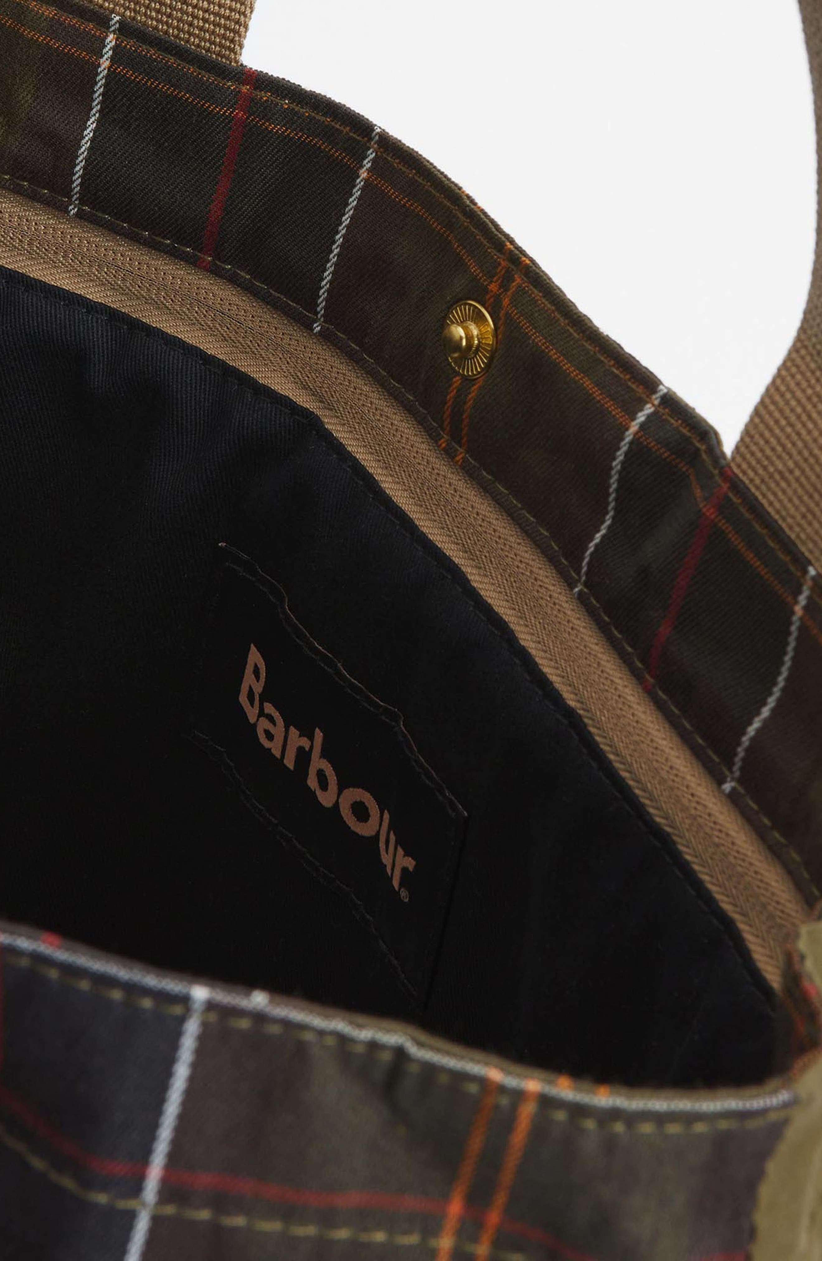 Barbour Transport Patchwork Tote in Dusky Green at Nordstrom - 9