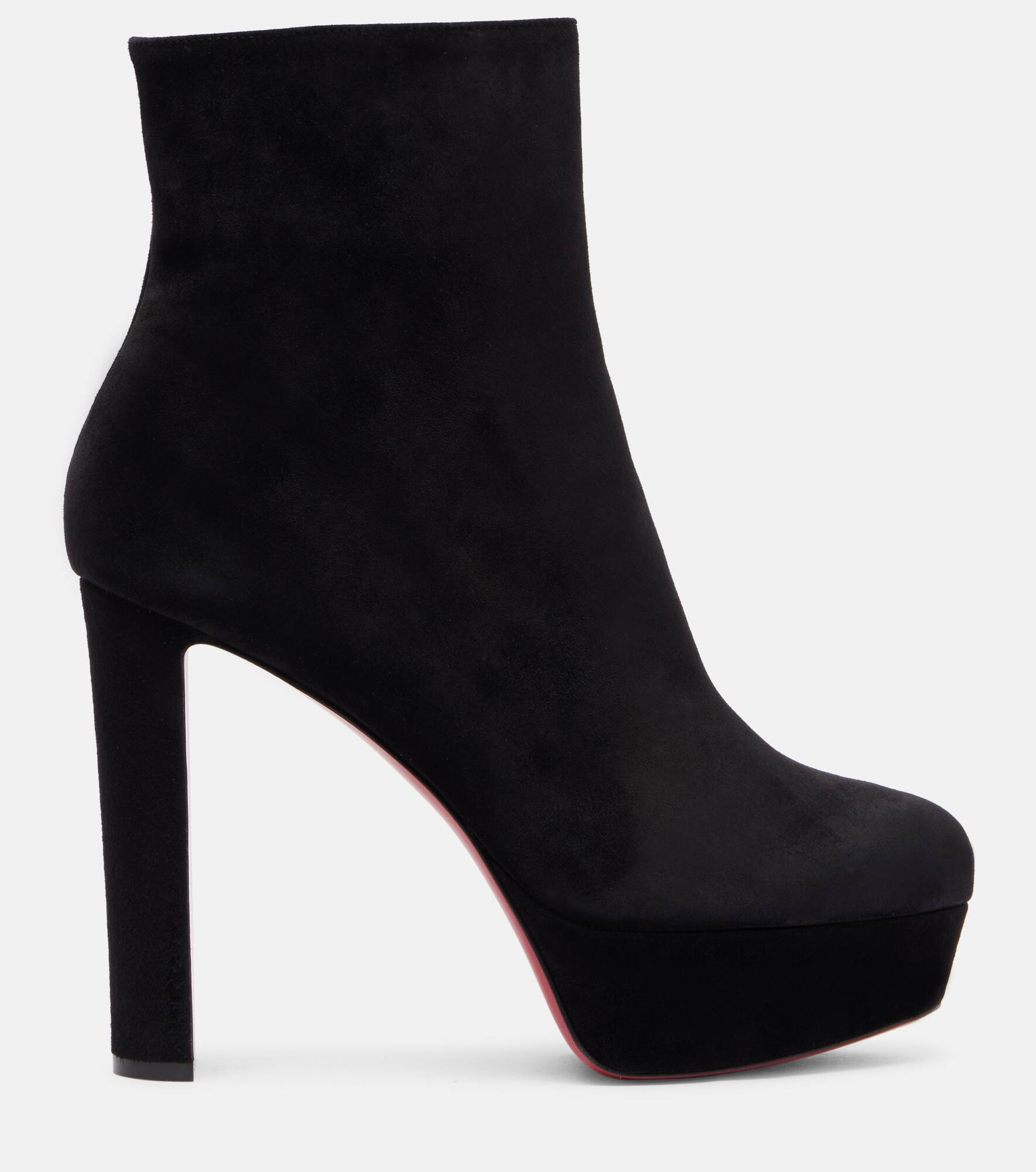 Loo Booty 130 suede ankle boots - 4
