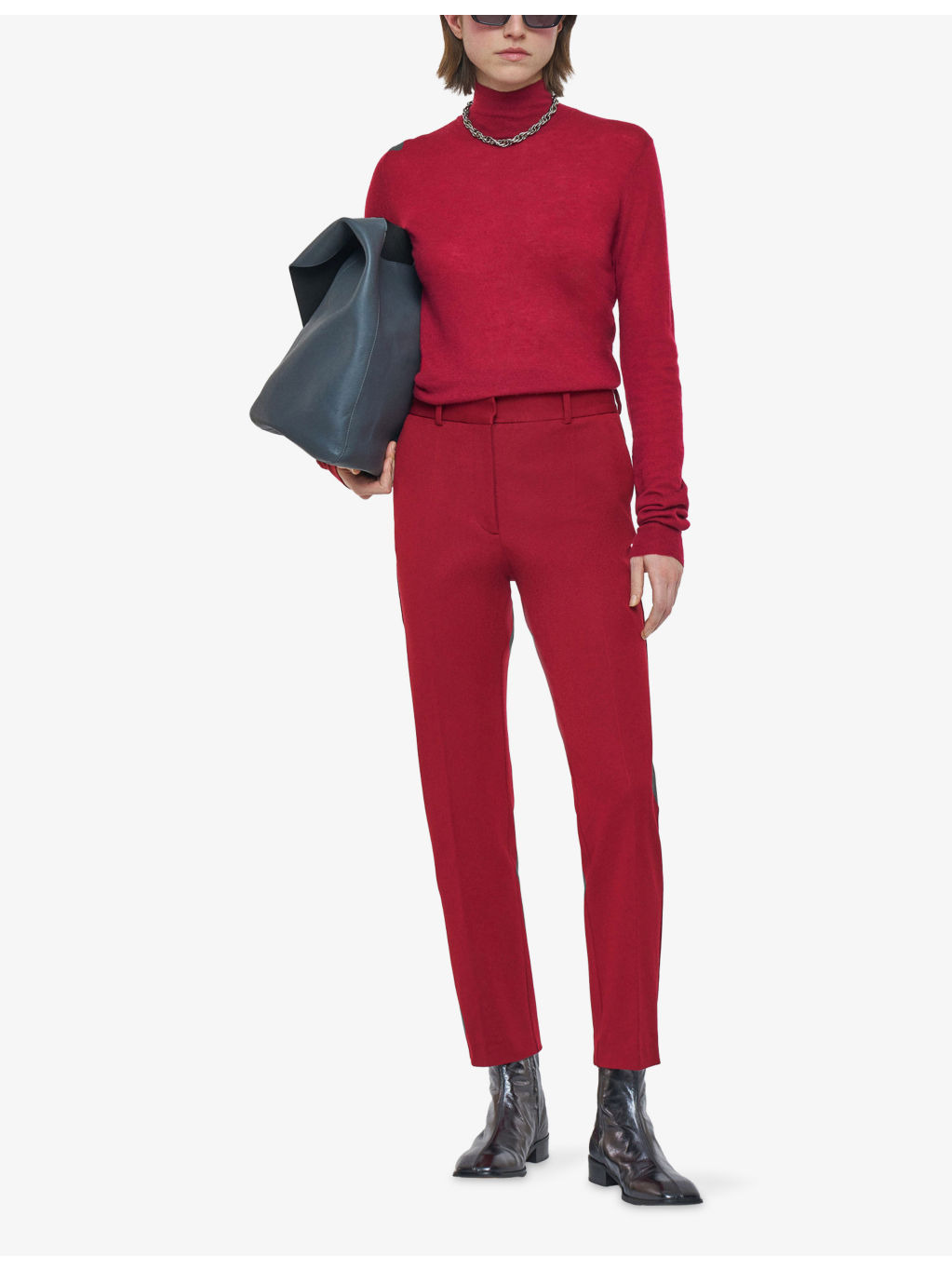 Coleman Gabardine Stretch-Woven Trousers - 2