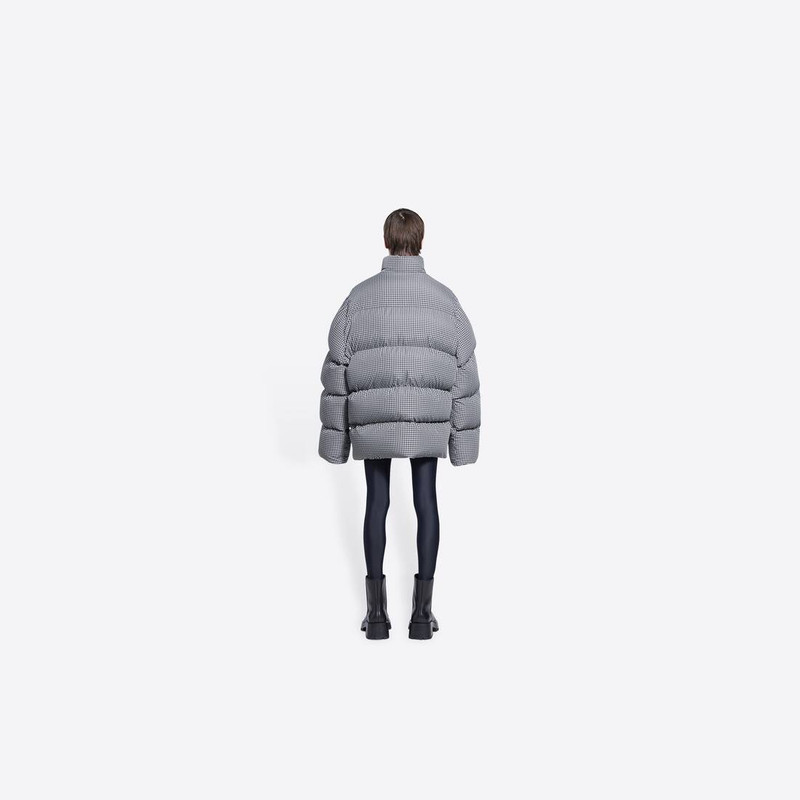 BALENCIAGA Men's Sporty B Cosy Puffer  in Black outlook