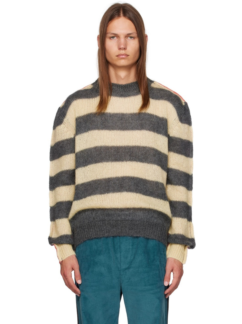 Multicolor Striped Crewneck 1