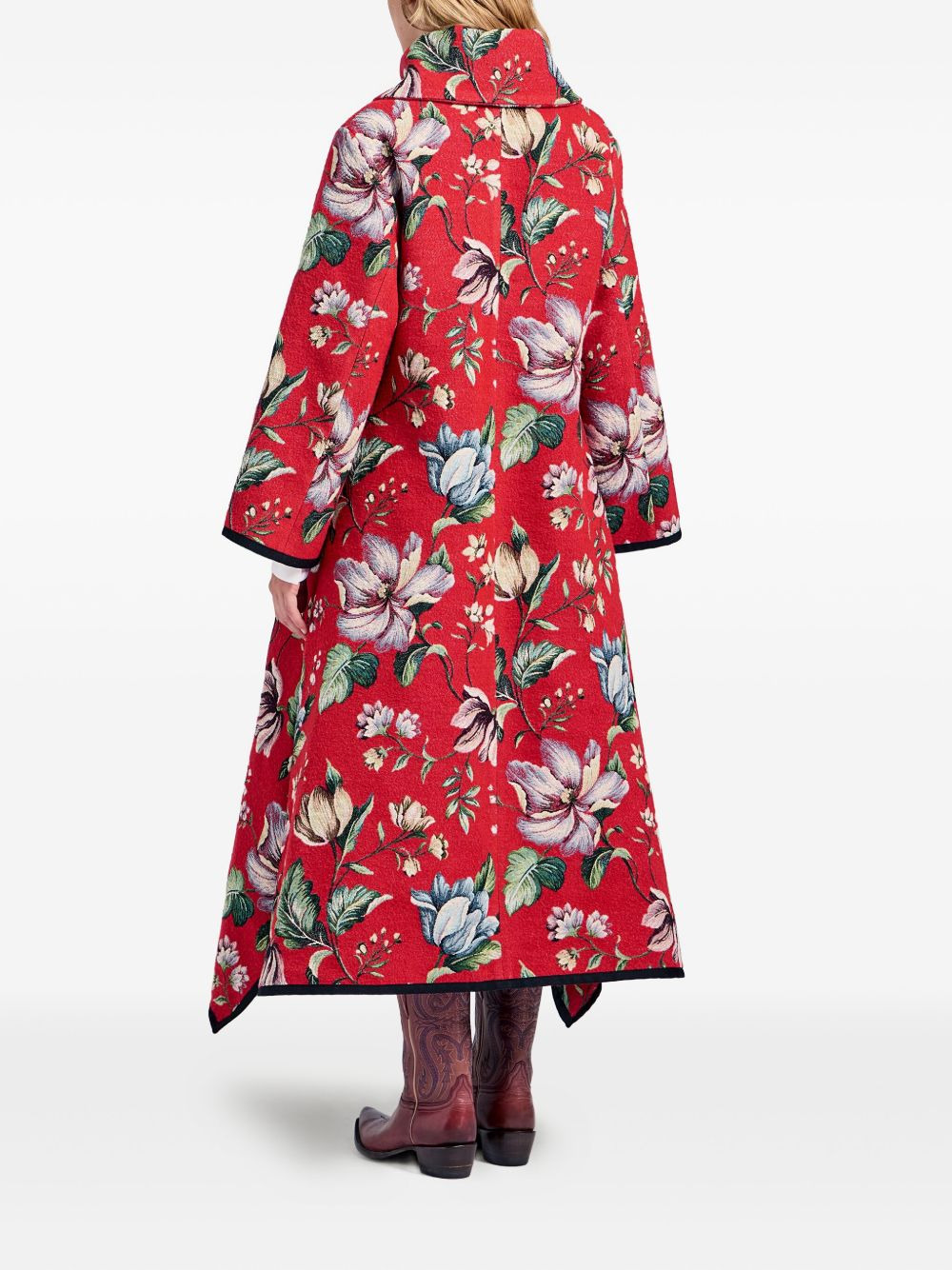 floral coat - 3