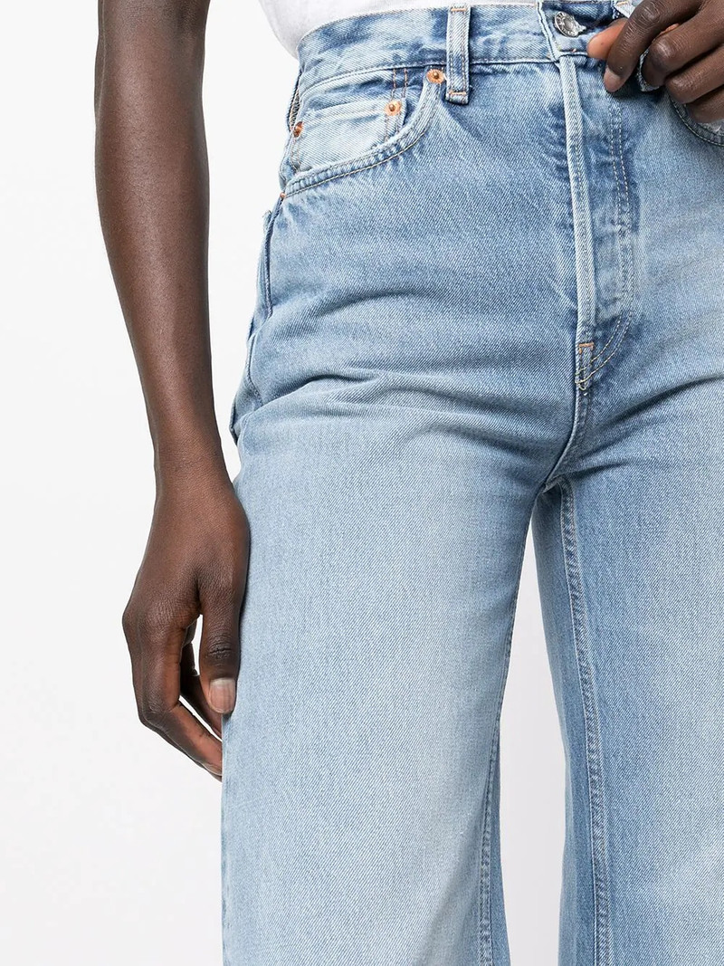 raw-hem wide-leg jeans 5