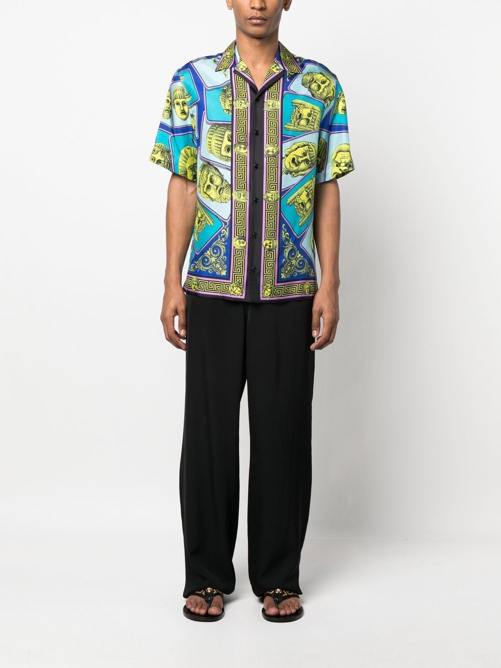 Maschera print short-sleeve shirt - 2