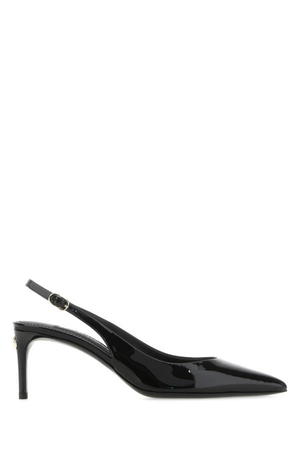 Dolce & Gabbana Woman Black Leather Pumps - 1