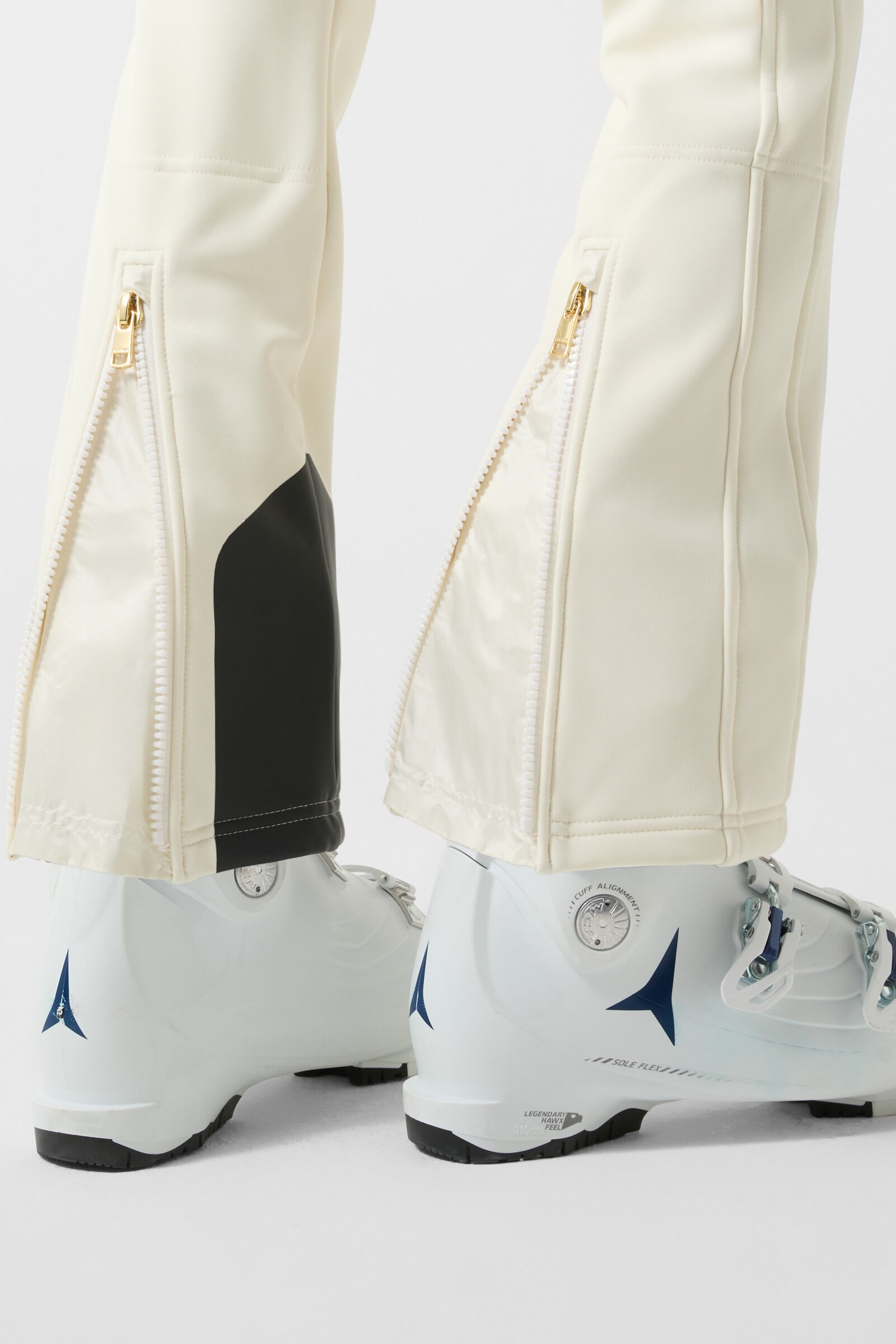 Hazel Softshell ski pants in Off-white - 5
