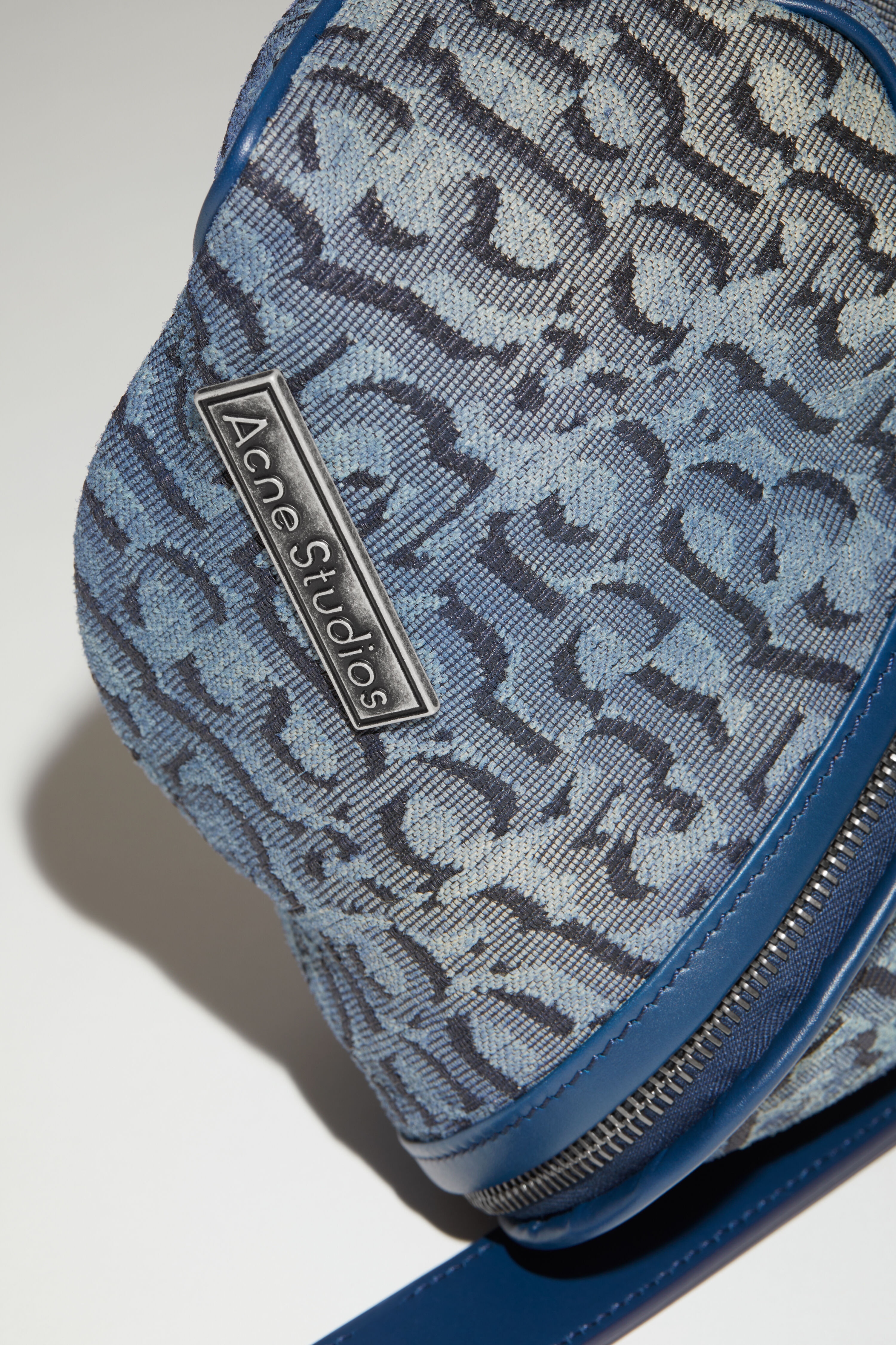 Monogram mini pouch - Denim Blue - 5