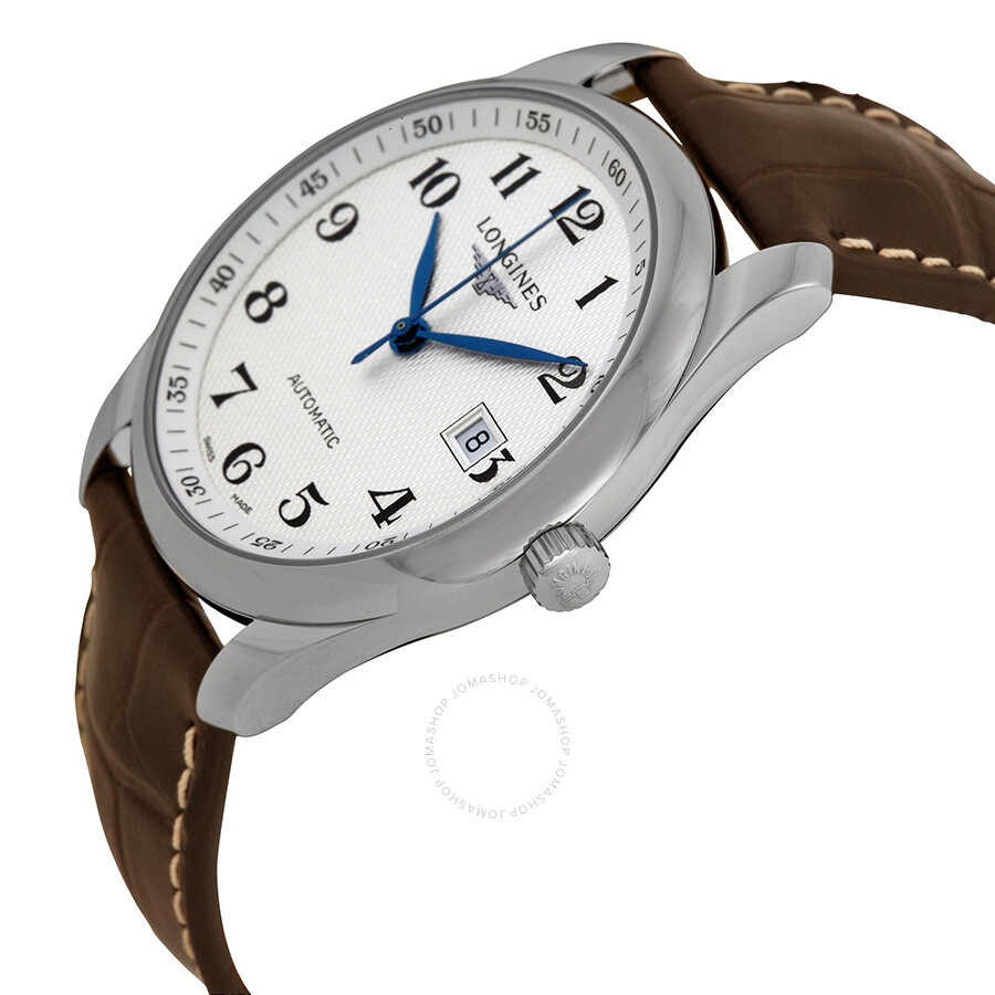 Longines Master Automatic Silver Dial Brown Leather Watch L27934783 - 2