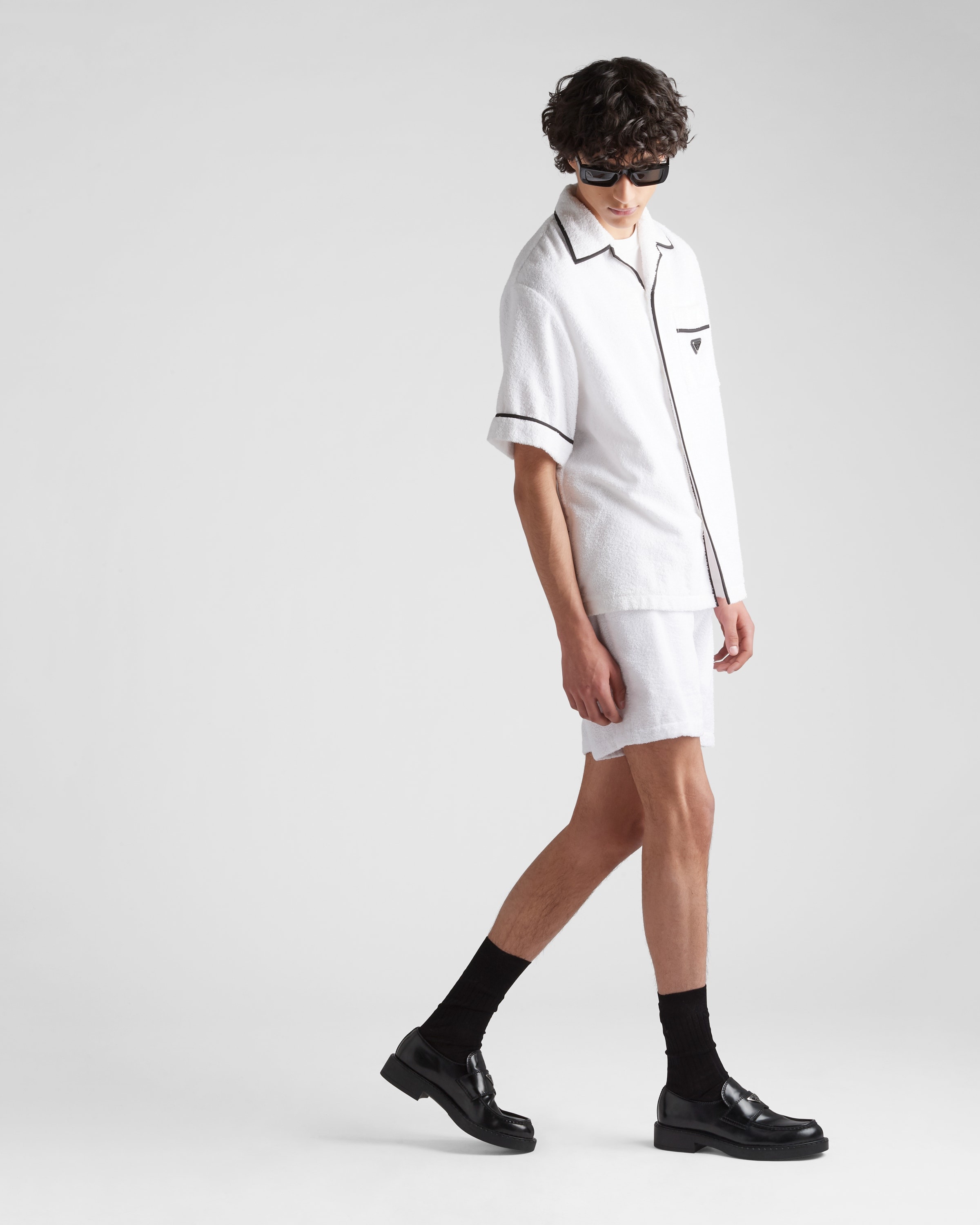 Cotton terry shorts - 2