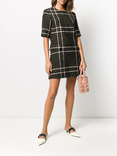 Mulberry Jeanna checked dress outlook