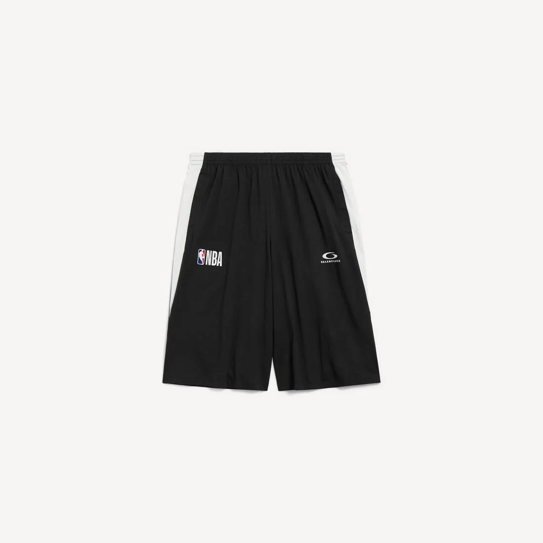 Men's Balenciaga | Nba Collaboration Tracksuit Shorts in Black/white - 1