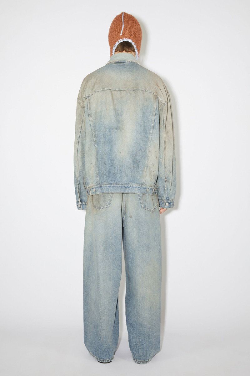 Oversized fit denim jacket - Light blue 3