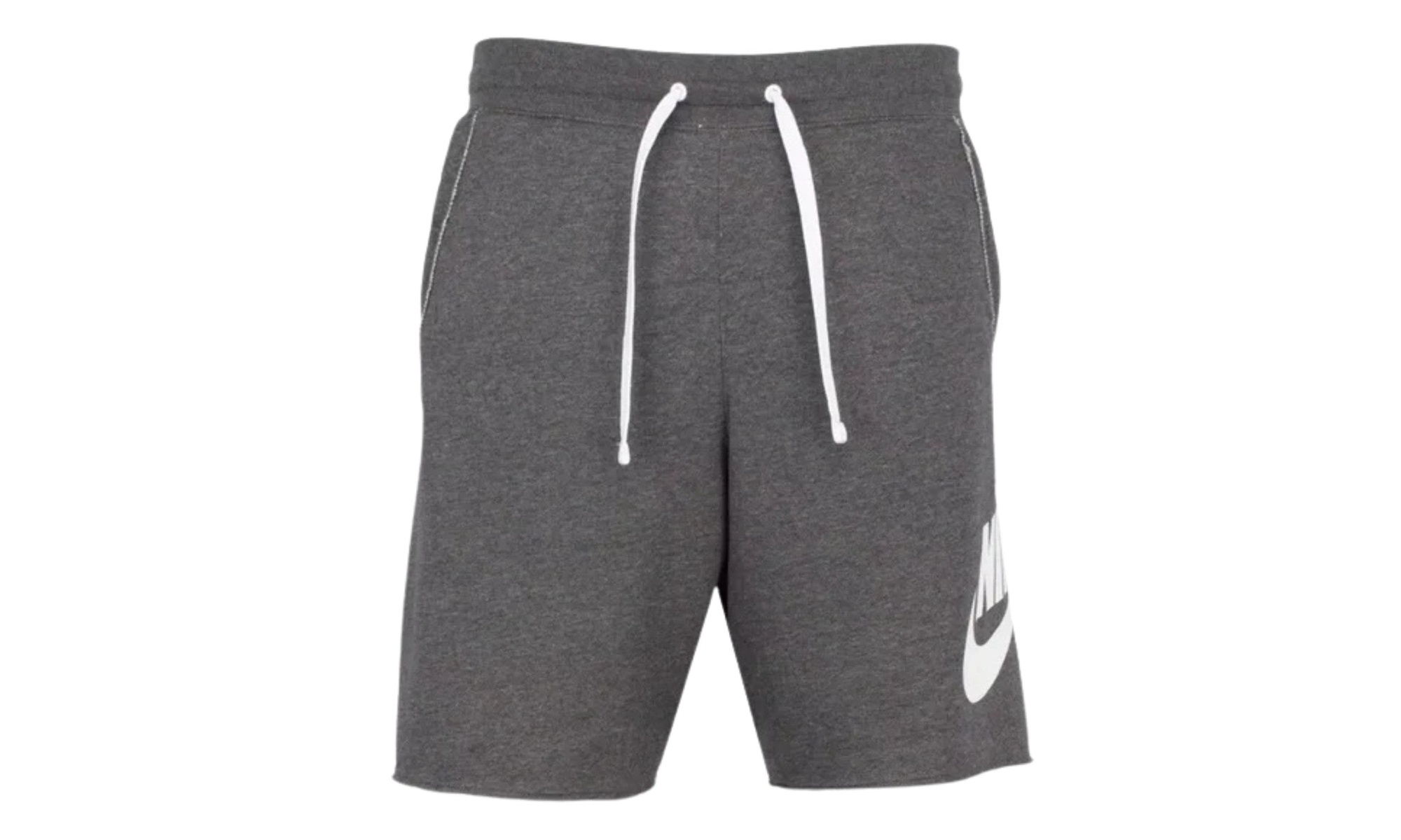 Sportswear French Terry Shorts Mens Style "Dark Heather Grey" - 1