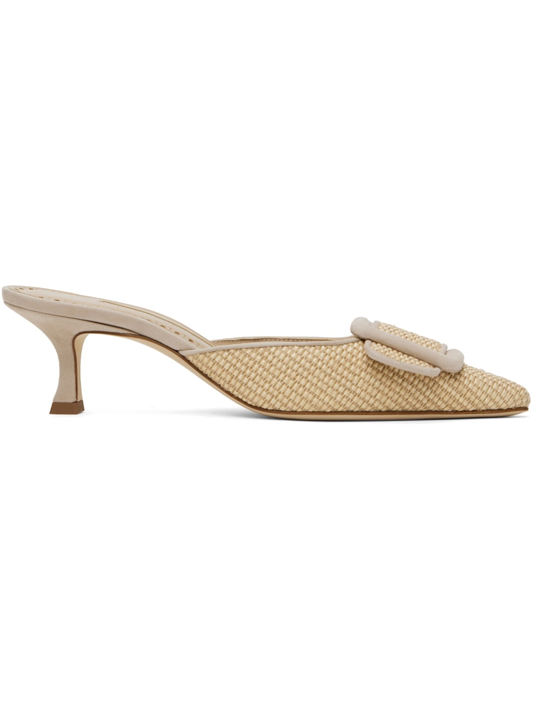 Beige Maysalebi Mules - 1