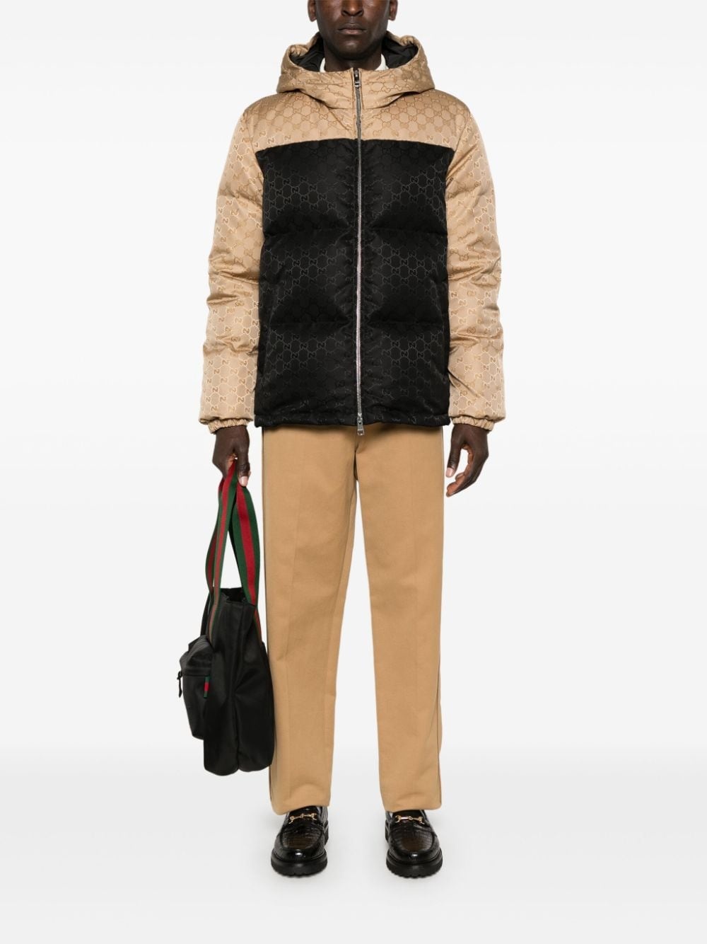 GG canvas puffer jacket - 2