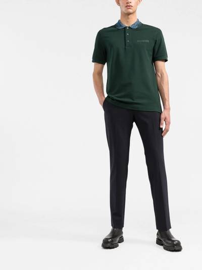 Missoni zig-zag collar polo shirt outlook