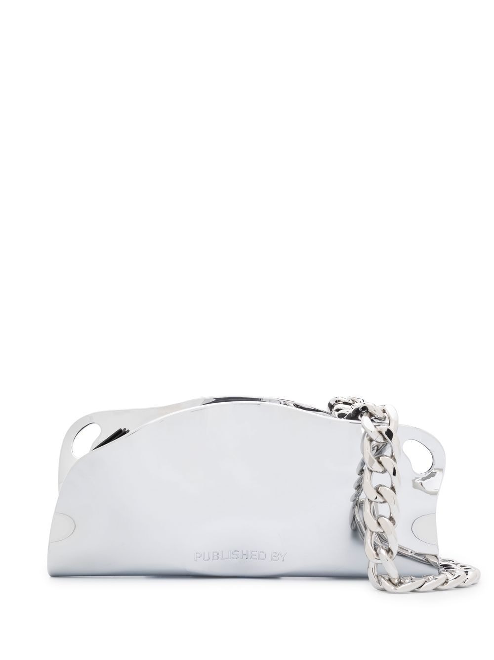 Mayzie chrome shoulder bag - 1