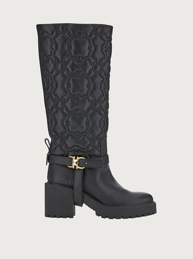 QUILTED GANCINI BOOT - 1