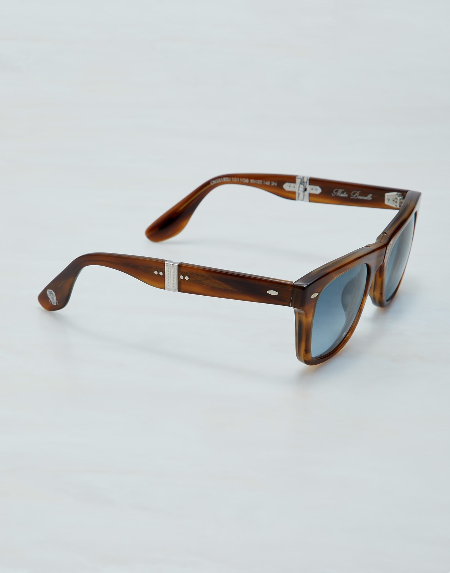Mr. Brunello folding acetate sunglasses - 2