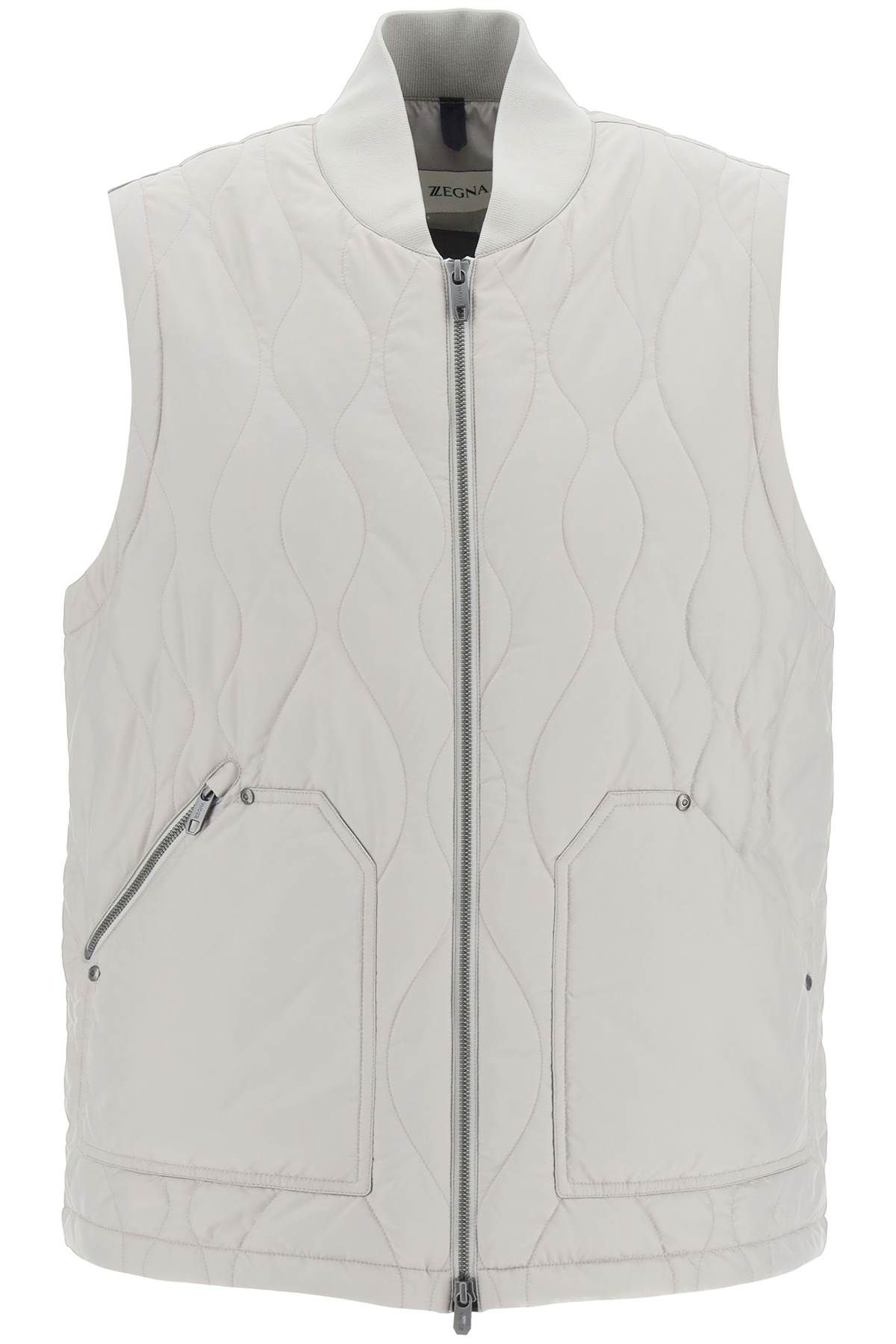 QUILTED ECO-POLY VEST - 1