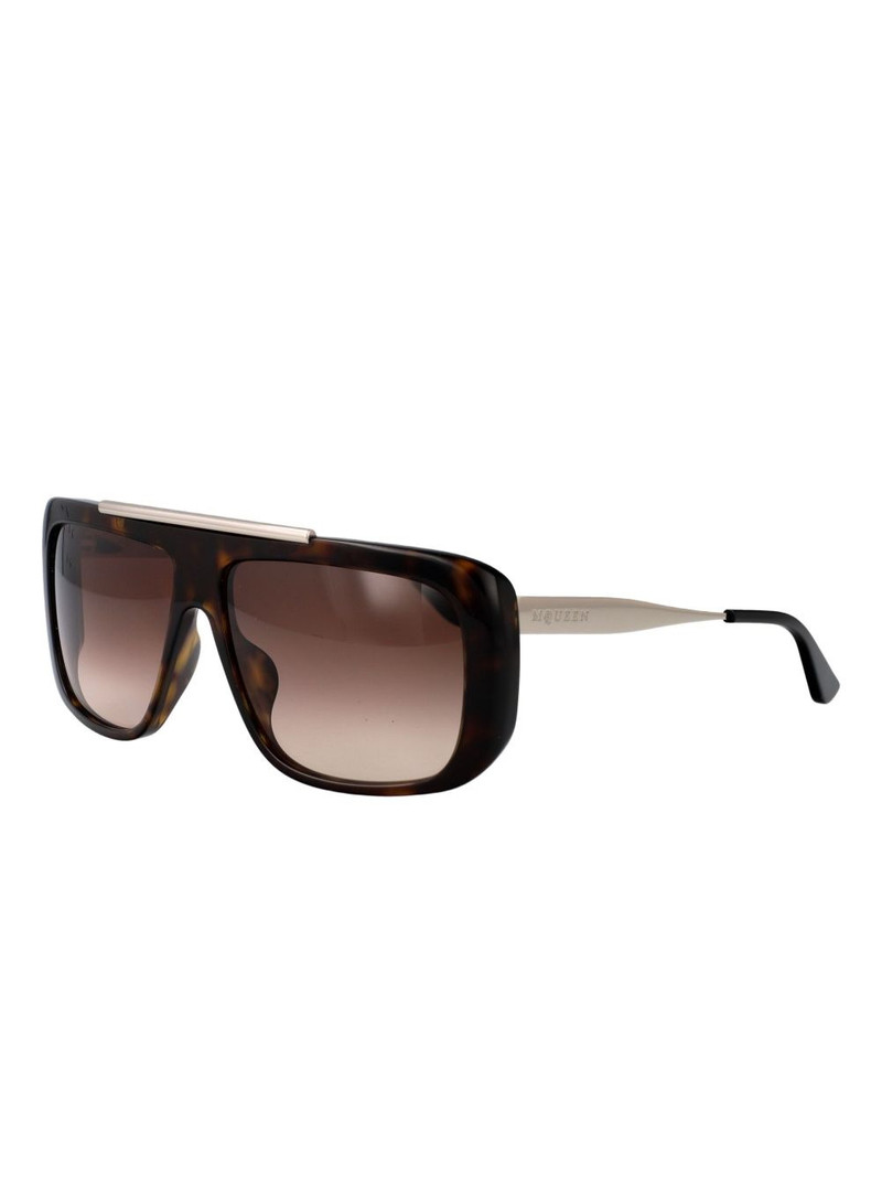 Alexander McQueen oversized square-frame sunglasses outlook