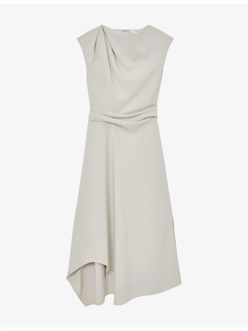 Camilla Gathered-Detail Stretch-Woven Midi Dress - 1