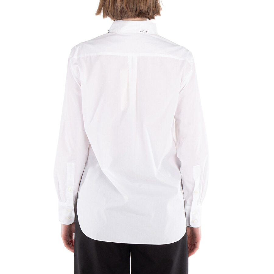 Marni White Cotton Poplin Shirt - 3