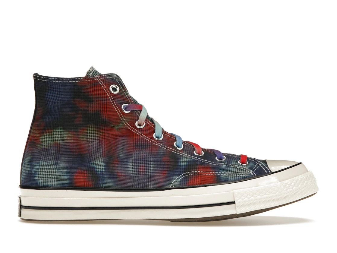 Converse Chuck Taylor All Star 70 Hi Tie Dye Plaid - 1