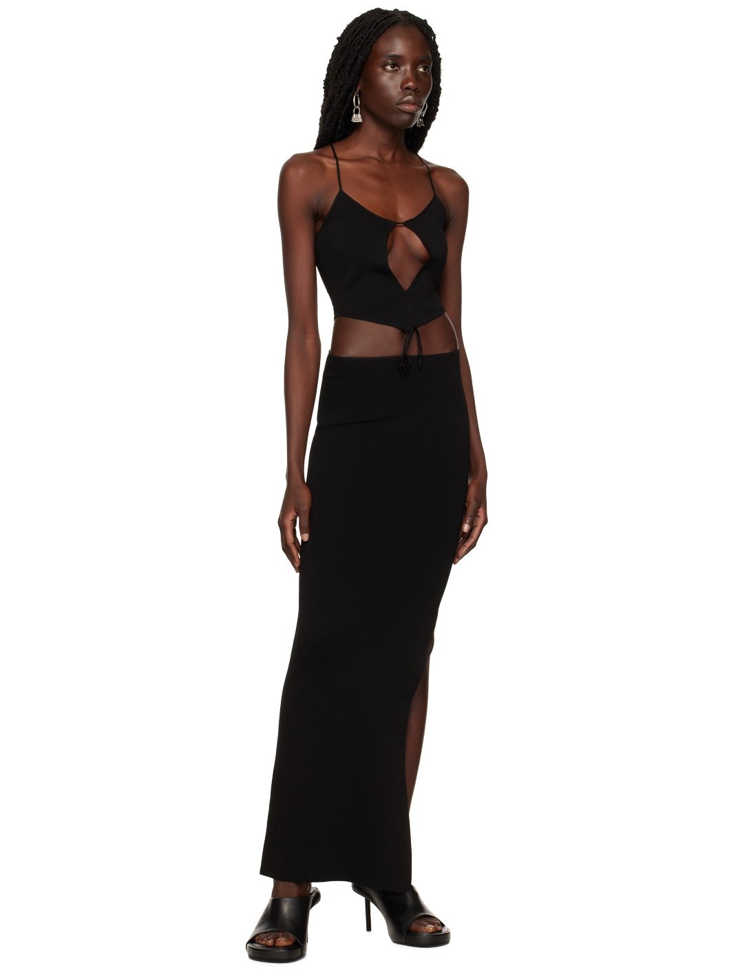 Black Mesquite Midi Dress - 4