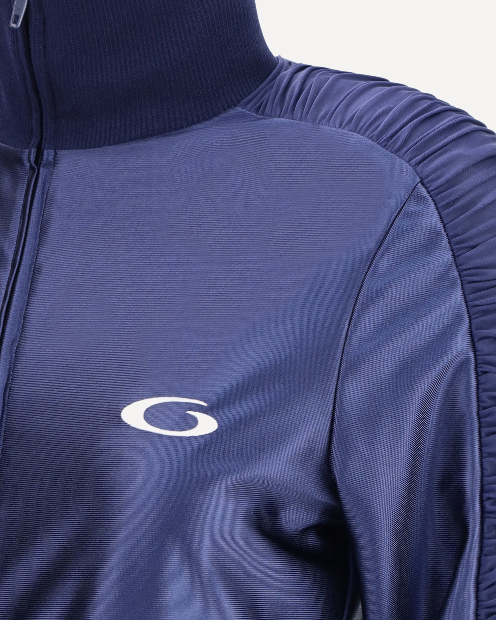 Shiny jersey fitted tracksuit Dress - 3