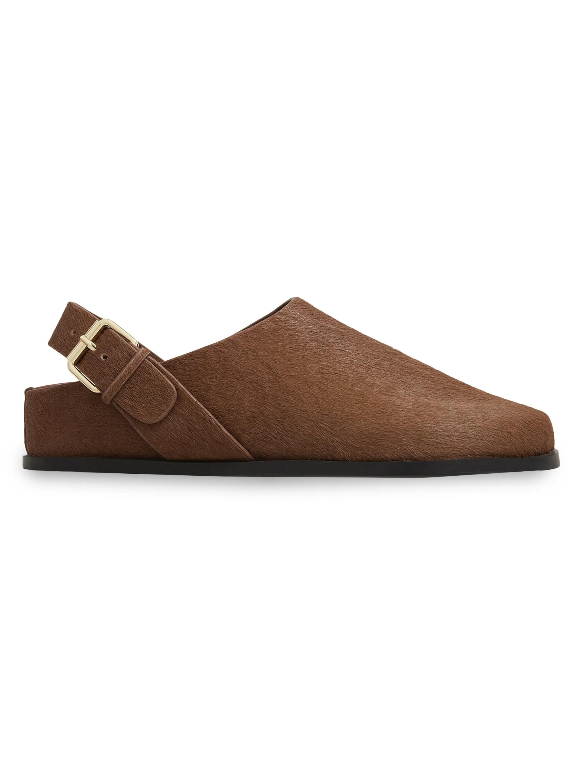 A. Emery Women's Louis Calf Hair Clogs - Pecan - 1