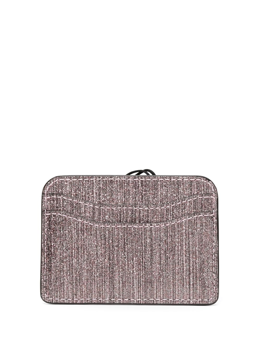 The Snapshot Glitter Stripe cardholder - 2