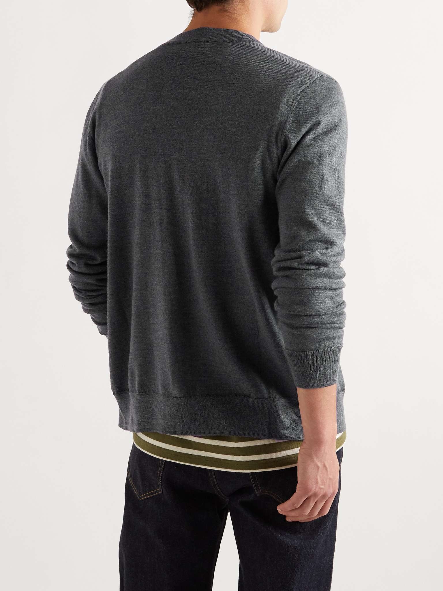 Samuel Slim-Fit Merino Wool Cardigan - 4