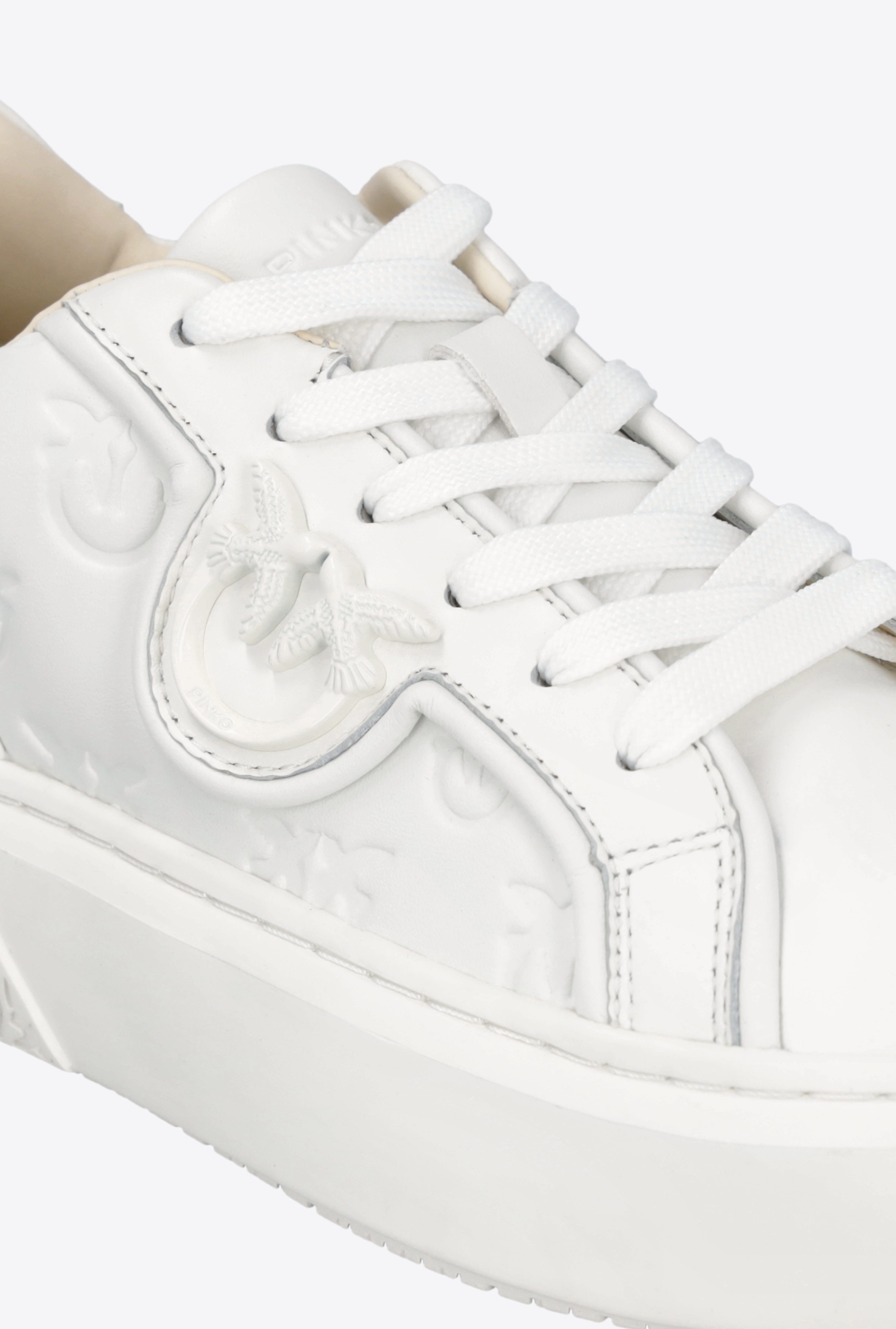 PLATFORM SNEAKERS WITH MONOGRAM DETAIL - 4