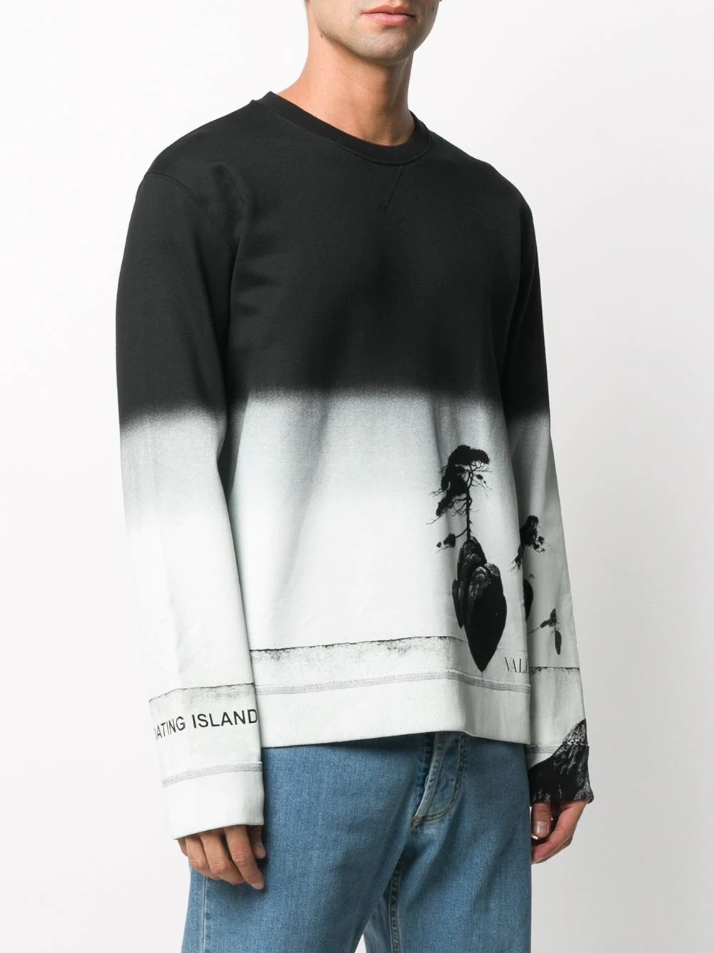 Floating Islands printed sweatshirt - 3