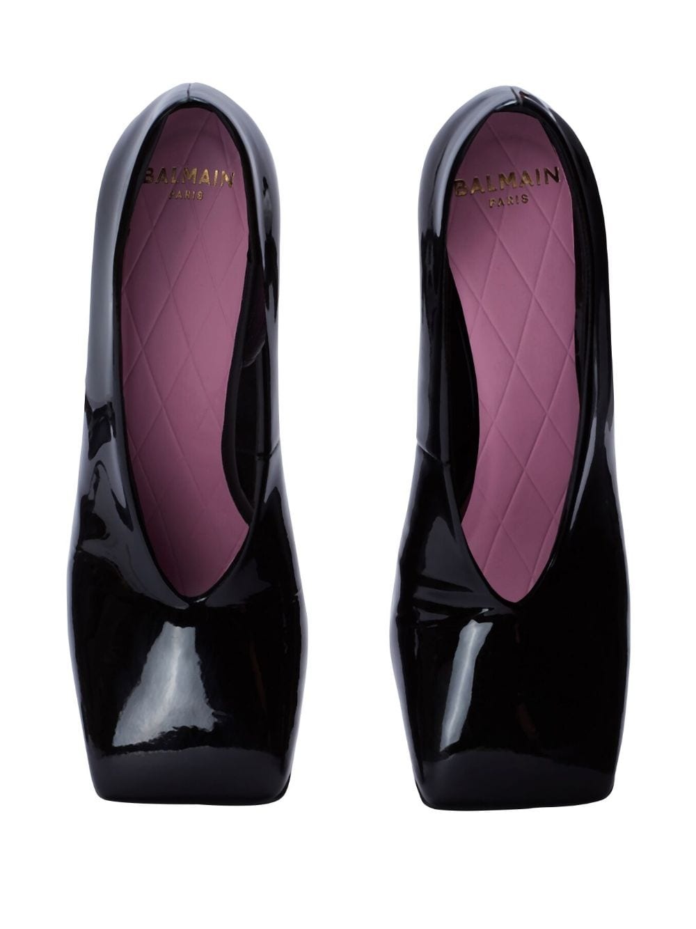 Eden patent-leather pumps - 4