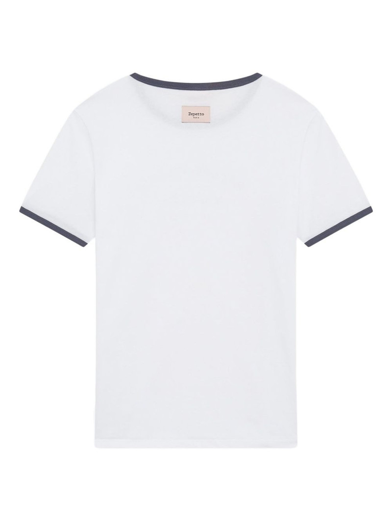 Repetto two-tone crew-neck T-shirt outlook