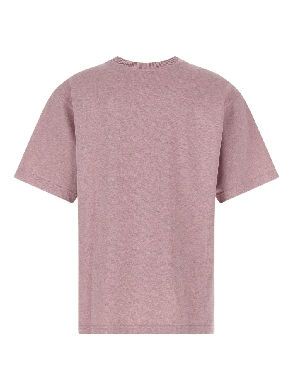 flower-embroidered T-shirt - 2