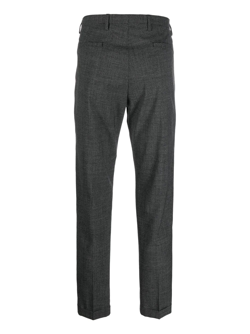 wool straight-leg trousers - 2