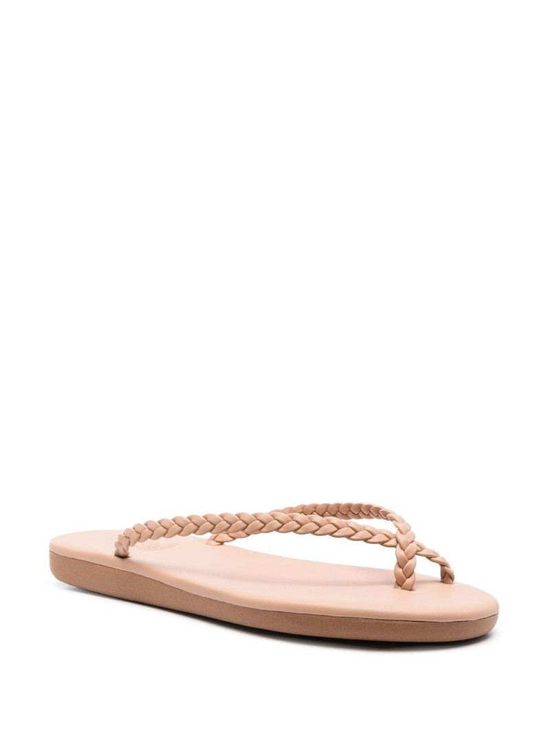 ANCIENT GREEK SANDALS braided-strap flip flops outlook