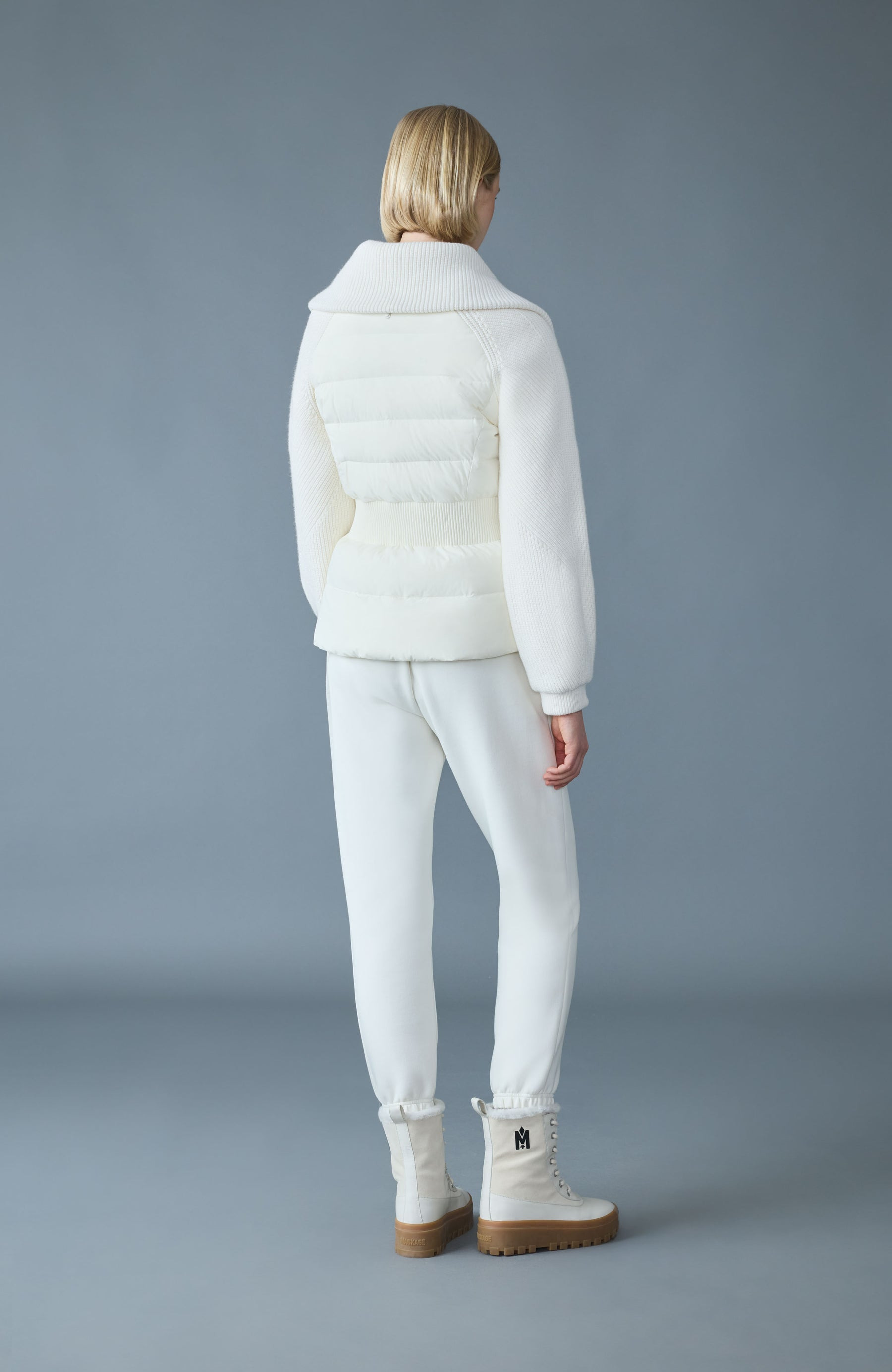 FOXY Light down mixed media jacket - 4