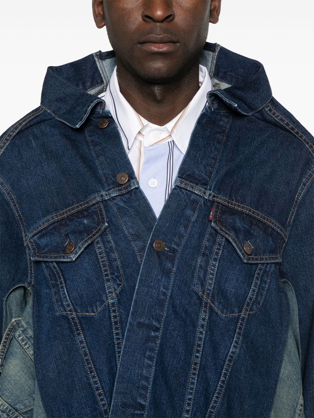 x Levi's wide-neck jacket - 5